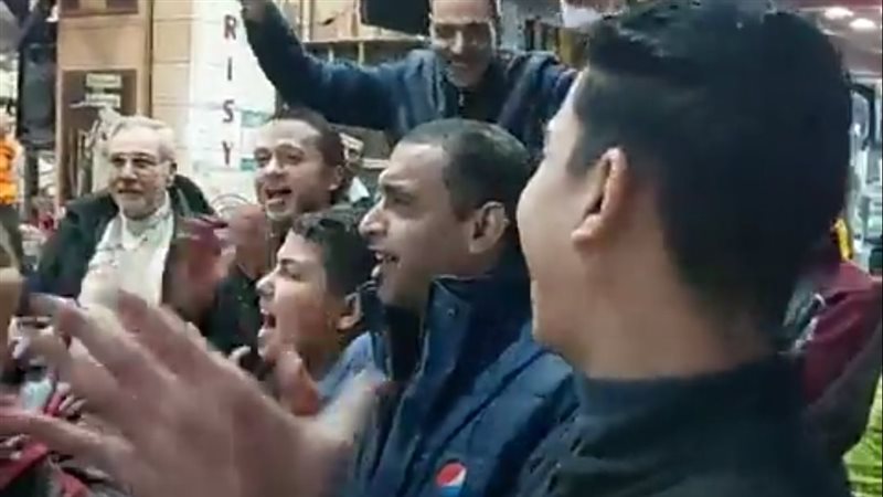 فرحة جماهير الأهلي