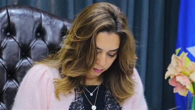 منال عوض محافظ دمياط