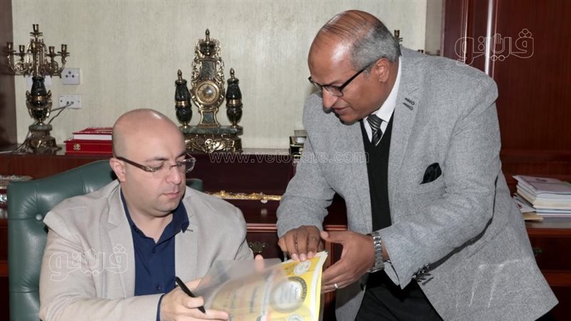 محافظ بني سويف يعتمد