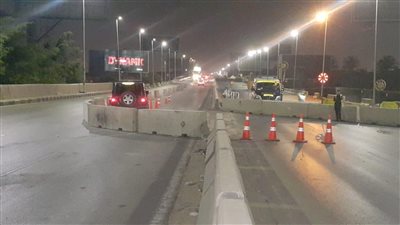 بدء غلق طريق 26 يوليو كليا لمدة 6 أيام