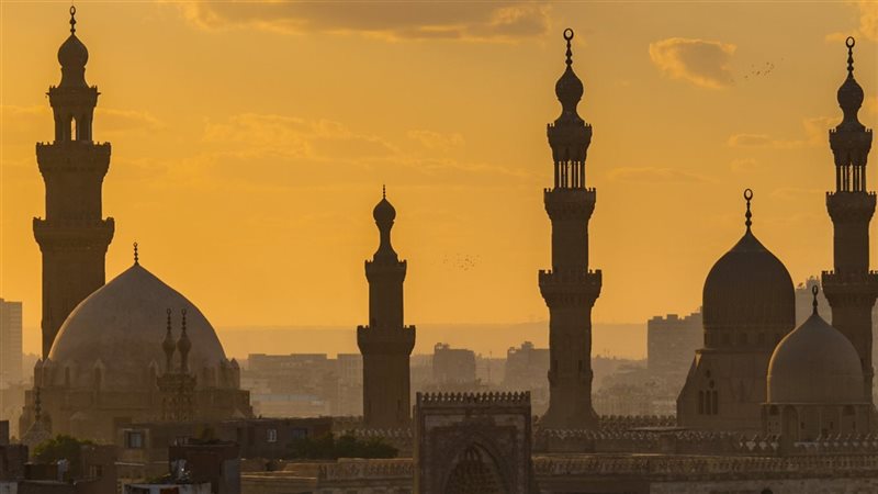 اذان المغرب فى المنوفية،