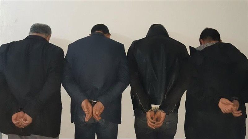 القبض علي عصابة،