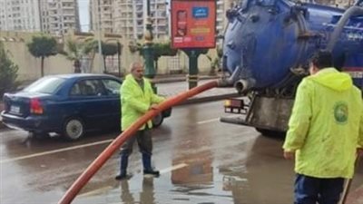 البحيرة ترفع درجة الاستعداد القصوى لمواجهة الأمطار (صور)