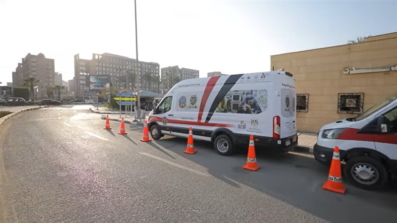 أماكن وحدات المرور
