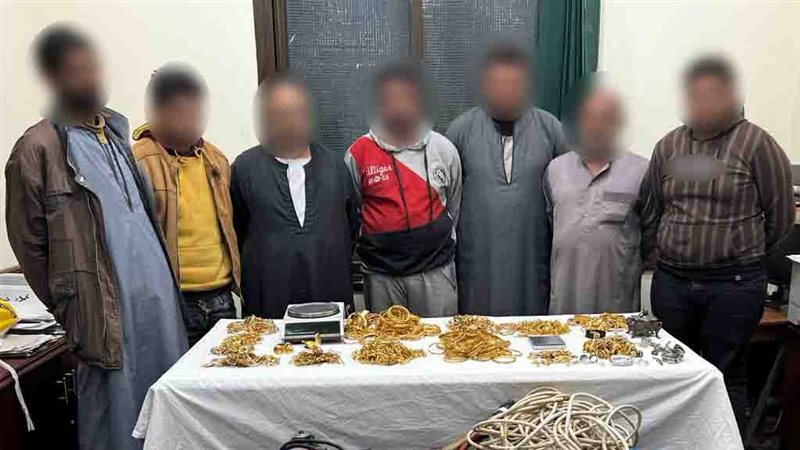 عصابة المنيا سرقة