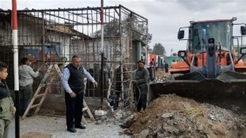 إزالة الإشغالات بالحسينية