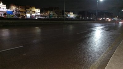 أمطار متوسطة على شرق ووسط الإسكندرية