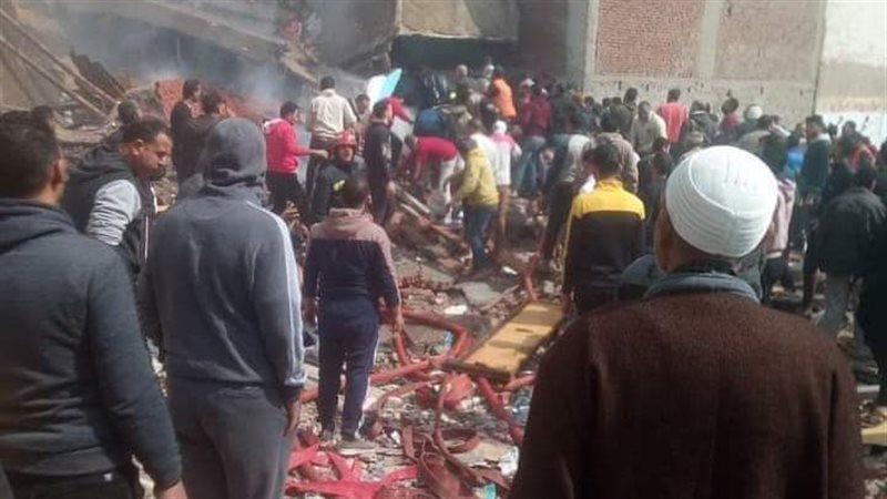 حادث انيهار عقار