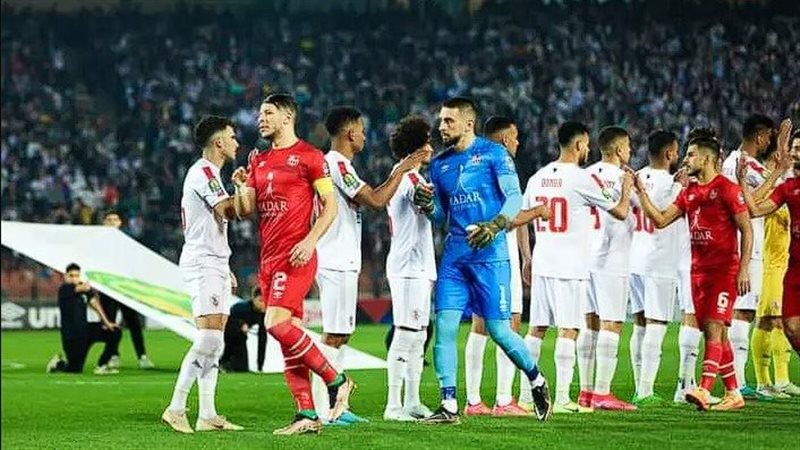 الزمالك وشباب بلوزداد،