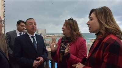 وزيرة الثقافة ومحافظ الإسكندرية يدشنان مشروع إنشاء المبنى الجديد لأكاديمية الفنون بالإسكندرية