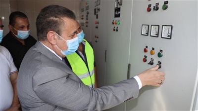 القاهرة الجديدة، تنفيذ أعمال التحكم والمراقبة بمحطات روافع المياه والصرف 