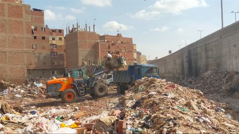 رفع مخلفات القمامة