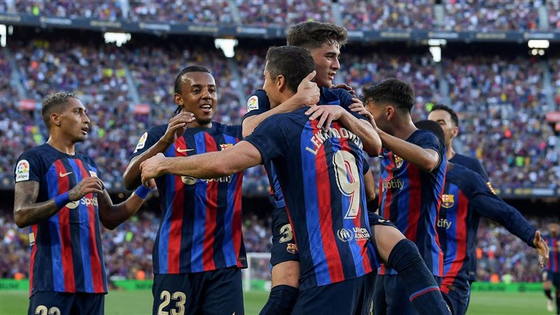 برشلونة يفوز على