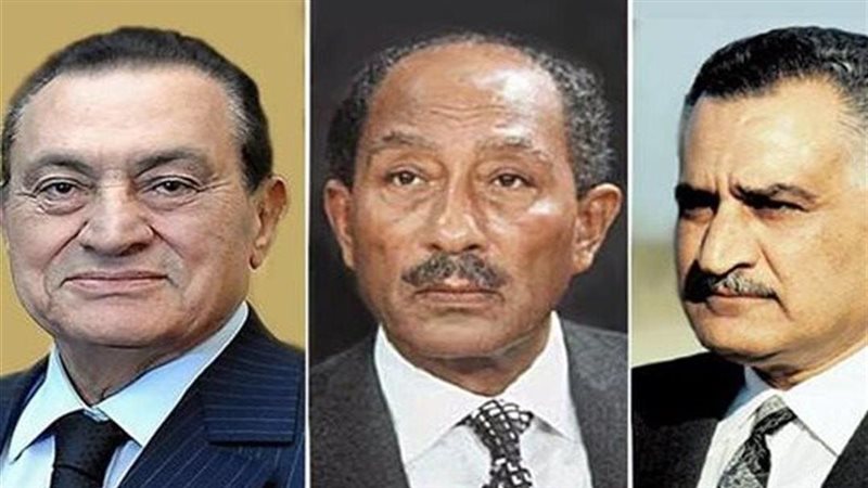 عبد الناصر والسادات