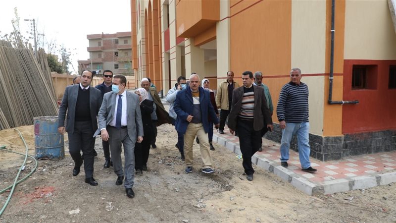 محافظ المنوفية يتابع