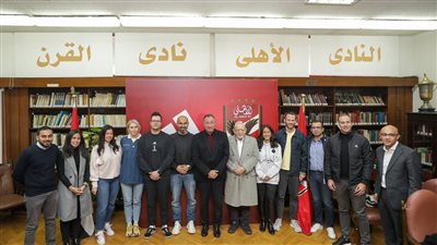 الأهلى، الخطيب يعزز الشراكة مع إحدى الشركات الراعية للنادي