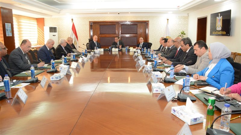 اجتماع اللواء هشام