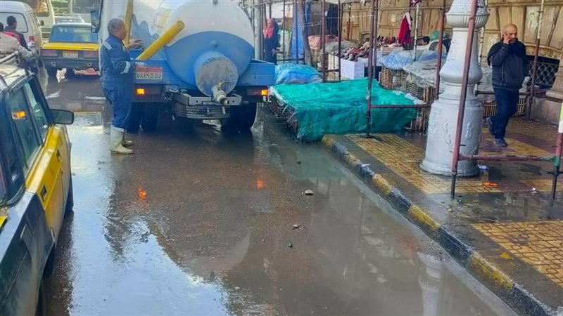 أمطار متوسطة بمحافظة