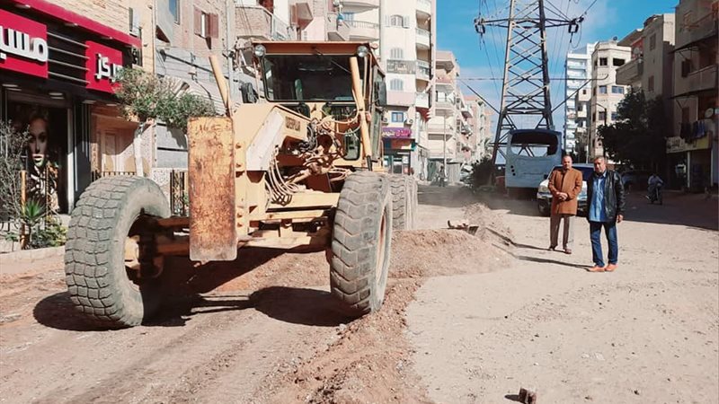 أعمال الرصف والمواقف