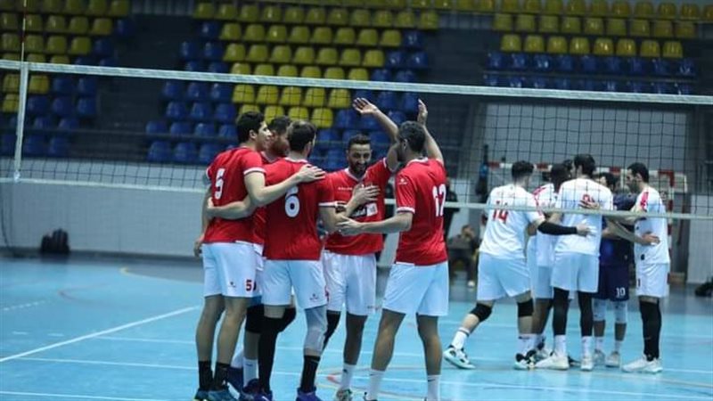 رجال طائرة الأهلى