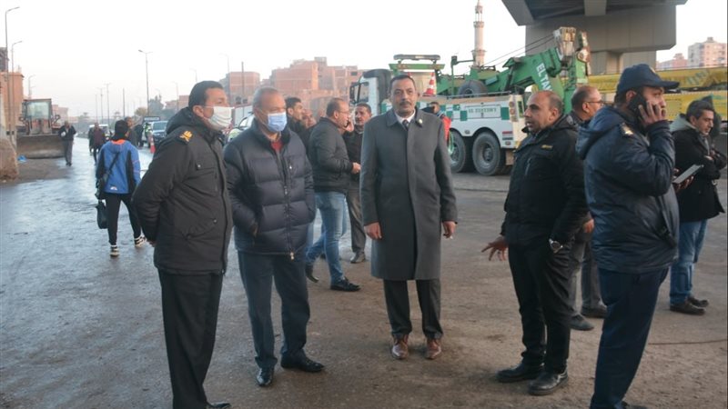 حادث سقوط كوبري مشاة