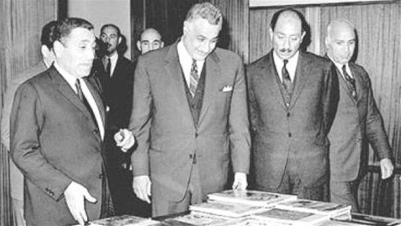 هيكل مع عبد الناصر