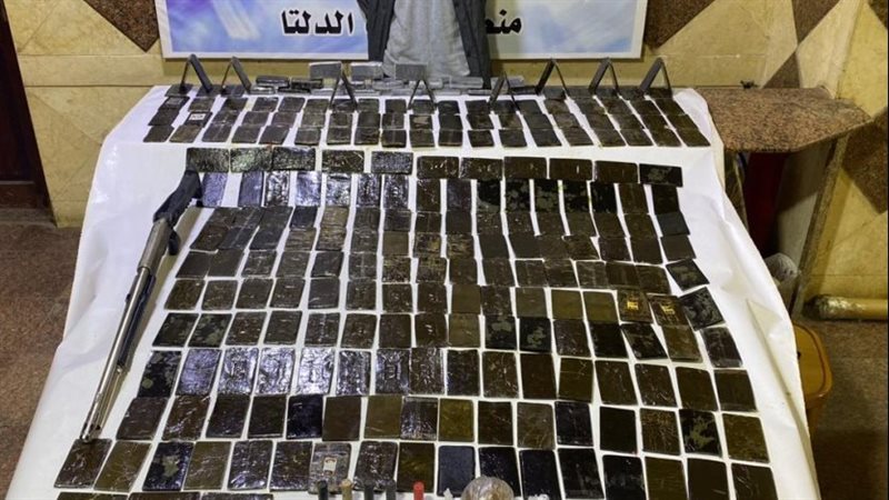 مخدر الحشيش فى البحيرة،