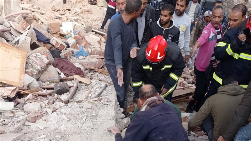العقار المنهار بالإسكندرية،فيتو