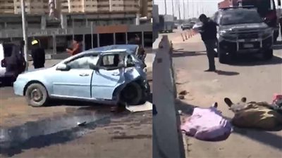 مصرع 3 أشخاص وإصابة 3 آخرين في تصادم عدد من السيارات بالإسكندرية 