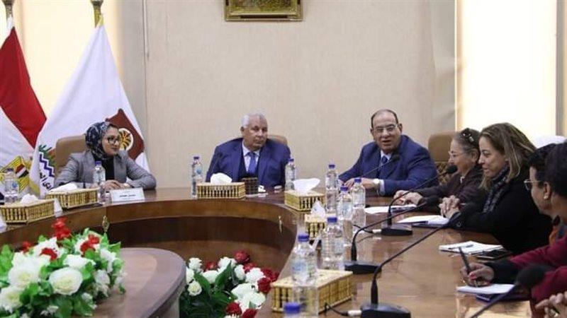 وفد الجمعية المصرية