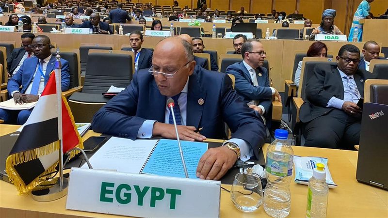  سامح شكري وزير الخارجية،