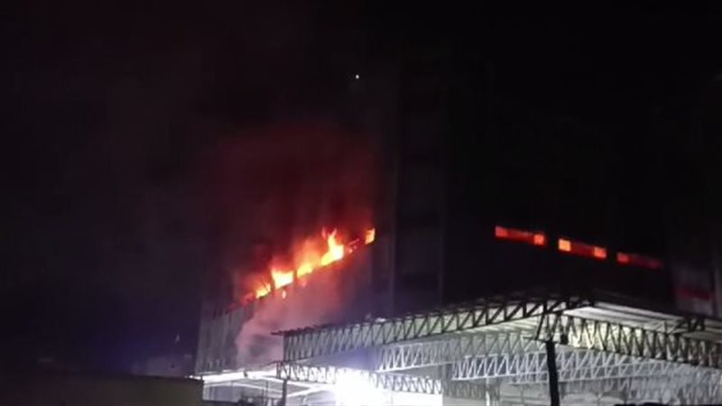 حريق مصنع بالبحيرة،