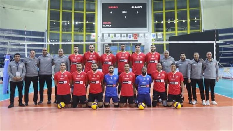 رجال طائرة الأهلى،