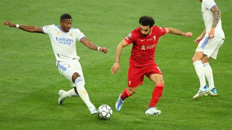 محمد صلاح أمام ريال