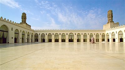 افتتاح مسجد الحاكم بأمر الله بعد ترميمه، اليوم 