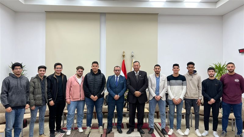 فريق جامعة المنصورة،