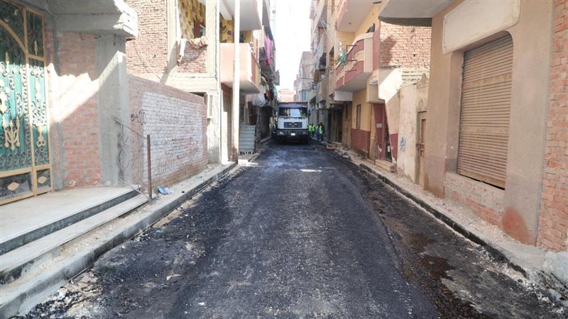 رصف الطرق ببركة السبع،
