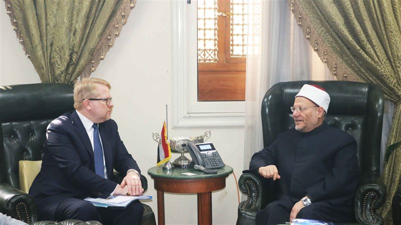 المفتي مع منسق المجلس