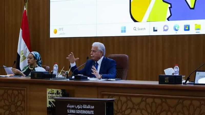 محافظ جنوب سيناء