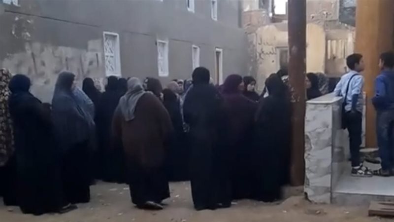 تشييع طفلة لقيت مصرعها