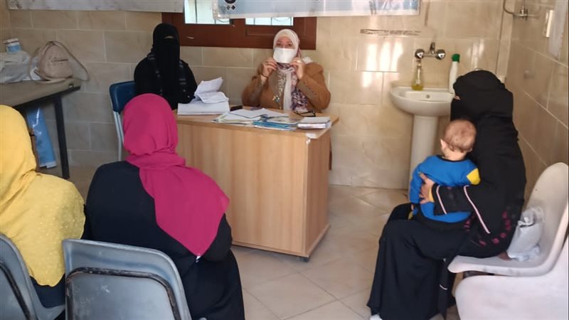 جانب من فعاليات القافلة،