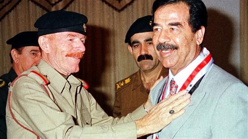  الرئيس العراقي الراحل