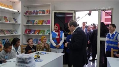 السيسي يشهد افتتاح عدد من المشروعات التنموية في المنيا