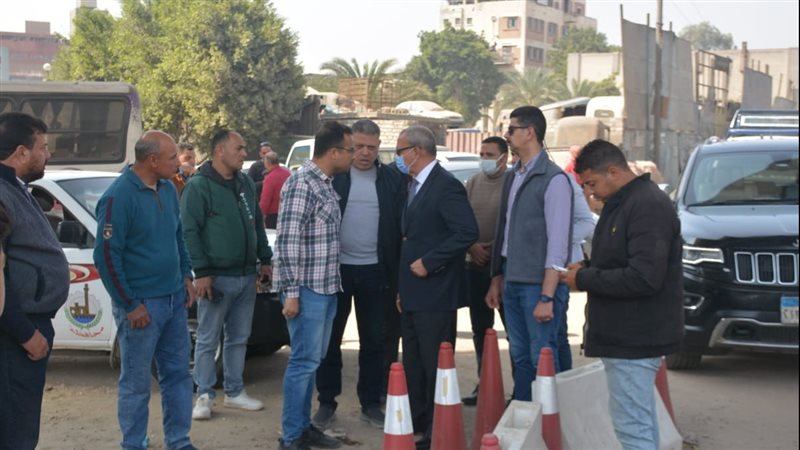 محافظ القليوبية يتفقد