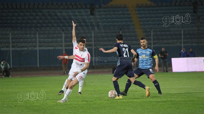 من مباراة الزمالك