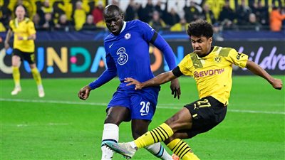 دوري أبطال أوروبا، تشيلسي يتقدم على دورتموند في الشوط الأول