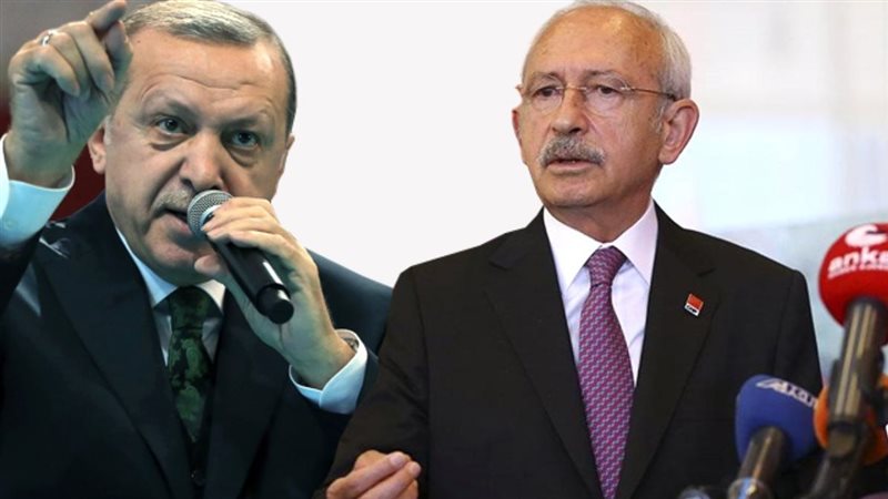 اردوغان ومنافسه في