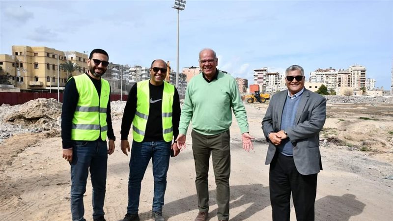بدء أعمال حفر إنشاء