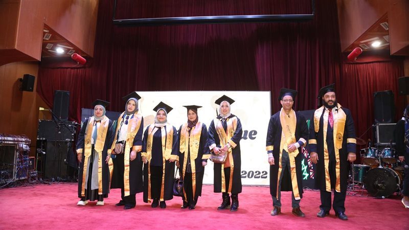حفل تخرج بجامعة المنصورة،
