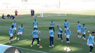 أسوان يواصل تدريباته استعدادا لمواجهة فيوتشر (صور)